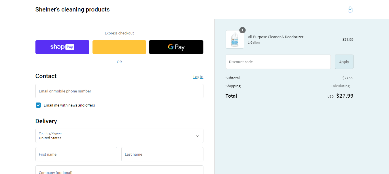 How to apply Sheiners coupon code